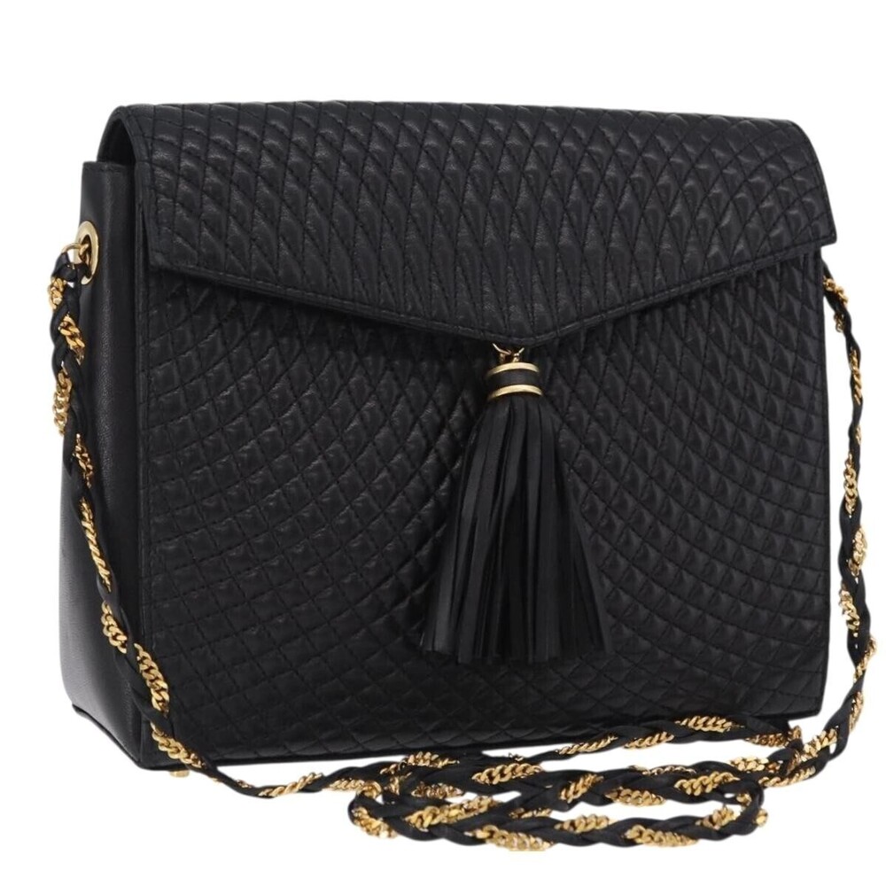 Bally Vintage Chain Quilted Leather